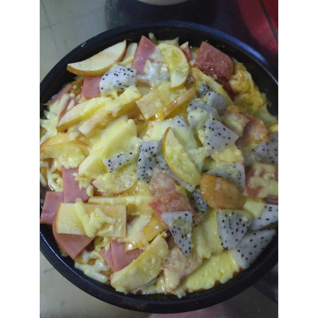 土豆泥饼底披萨