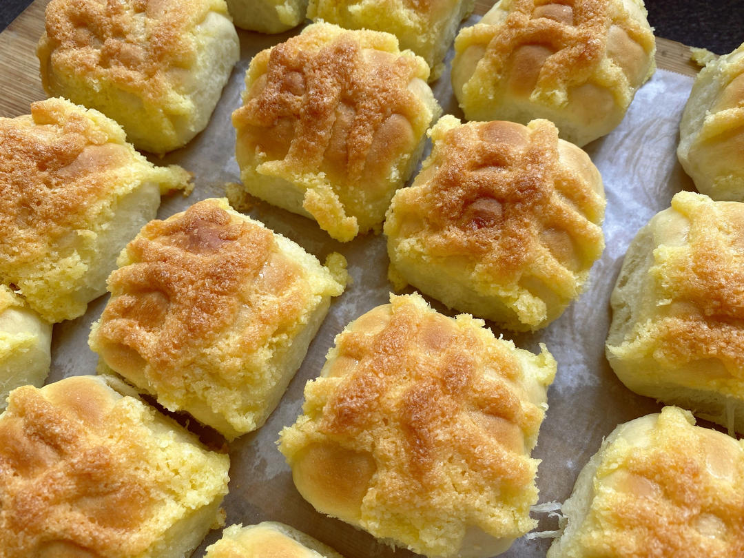 椰蓉蜜豆餐包（内附：蜜豆做法）