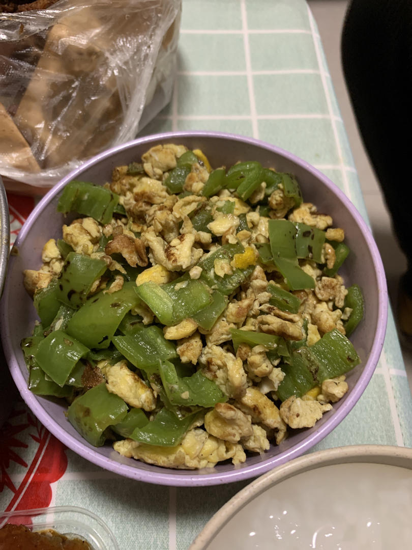 青椒炒鸡蛋