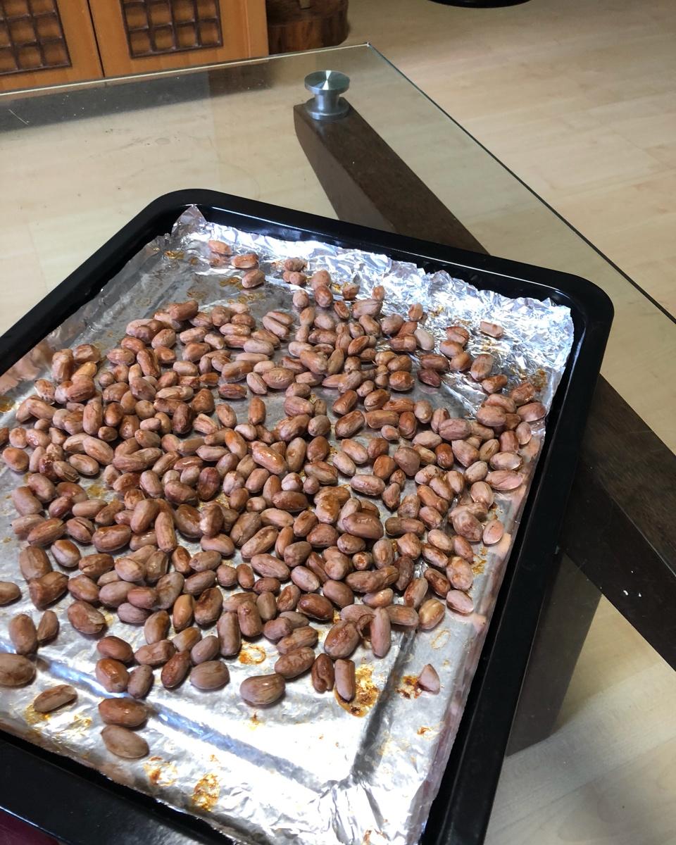 快手烤箱版〈南乳花生〉