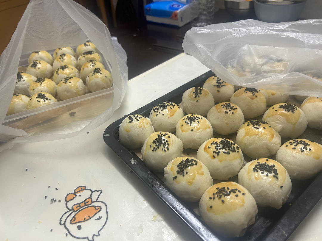 用了七年的方子-蛋黄酥