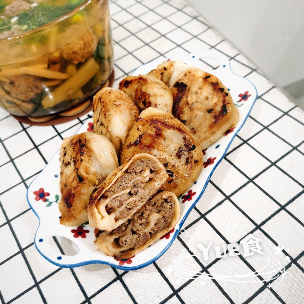 【千层牛肉饼】