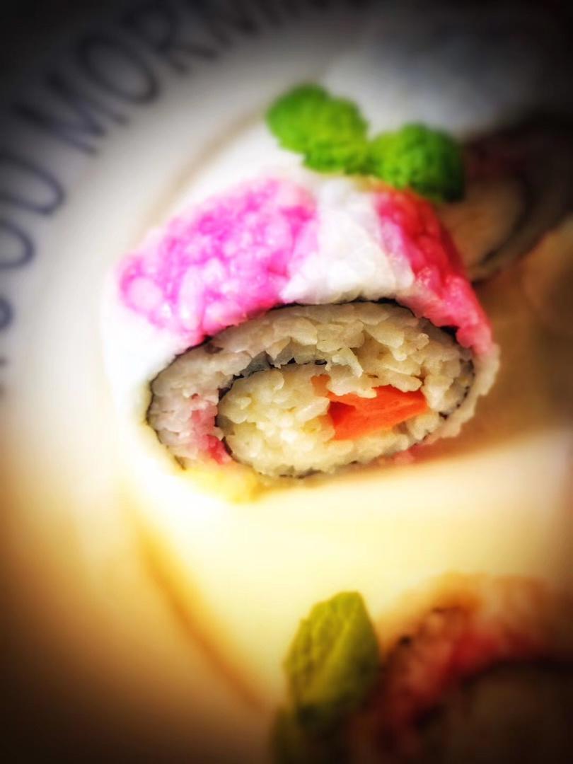 爱心花样寿司