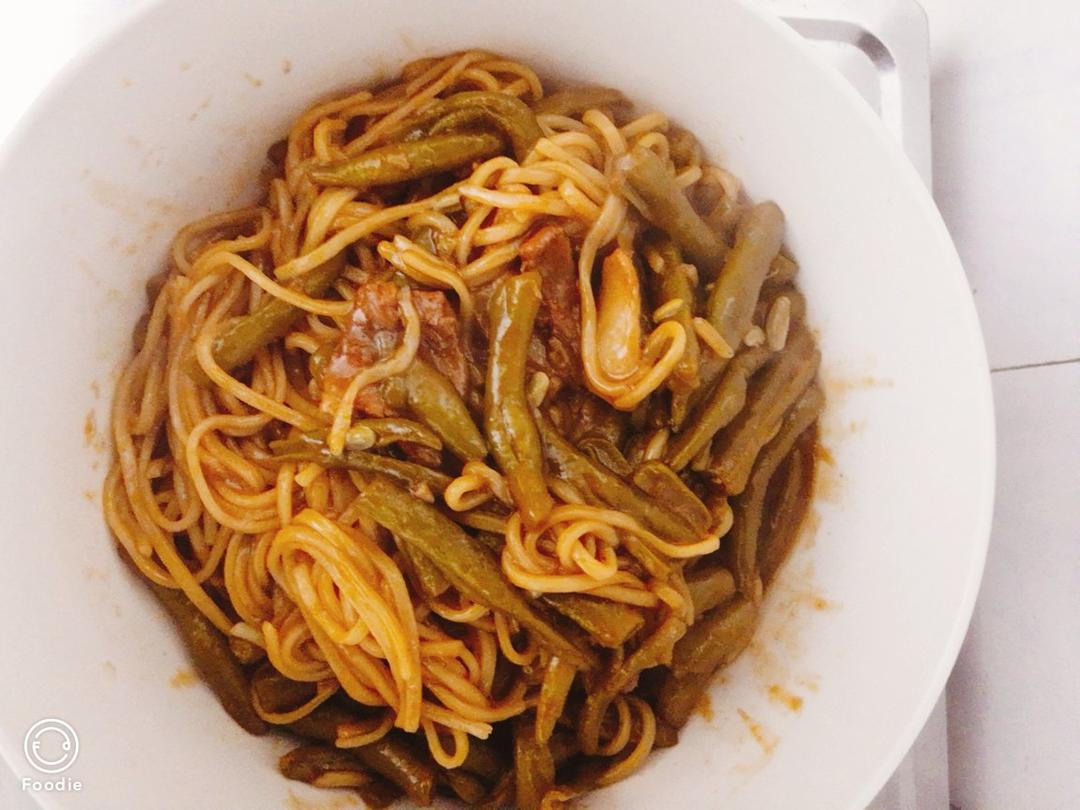豆角焖面