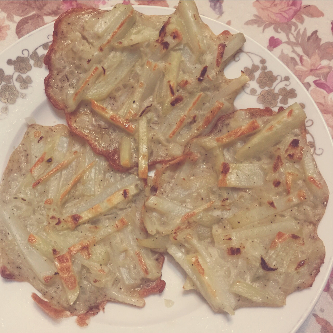 土豆洋葱煎饼