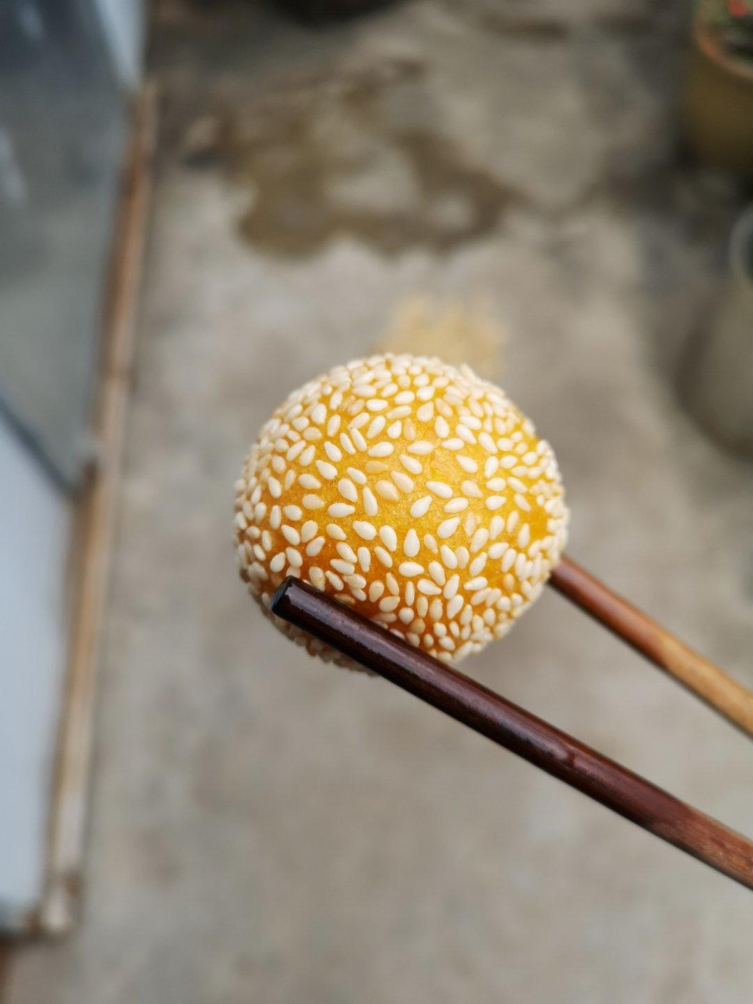 经典南瓜芝麻球