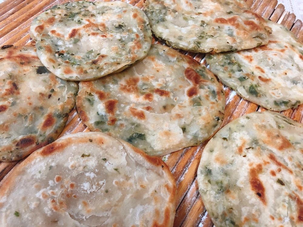 家常葱油饼