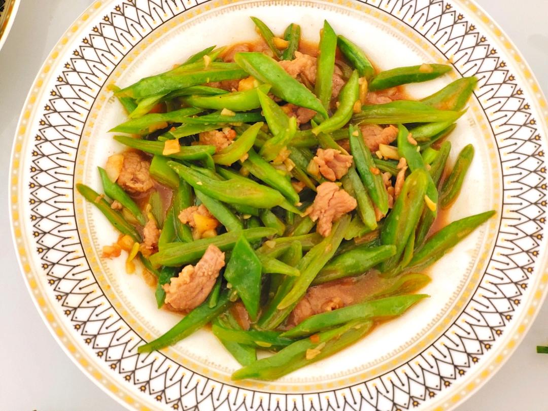 扁豆角炒肉