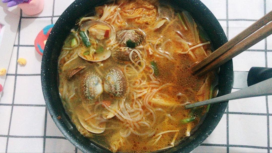 低卡花甲魔芋粉丝汤