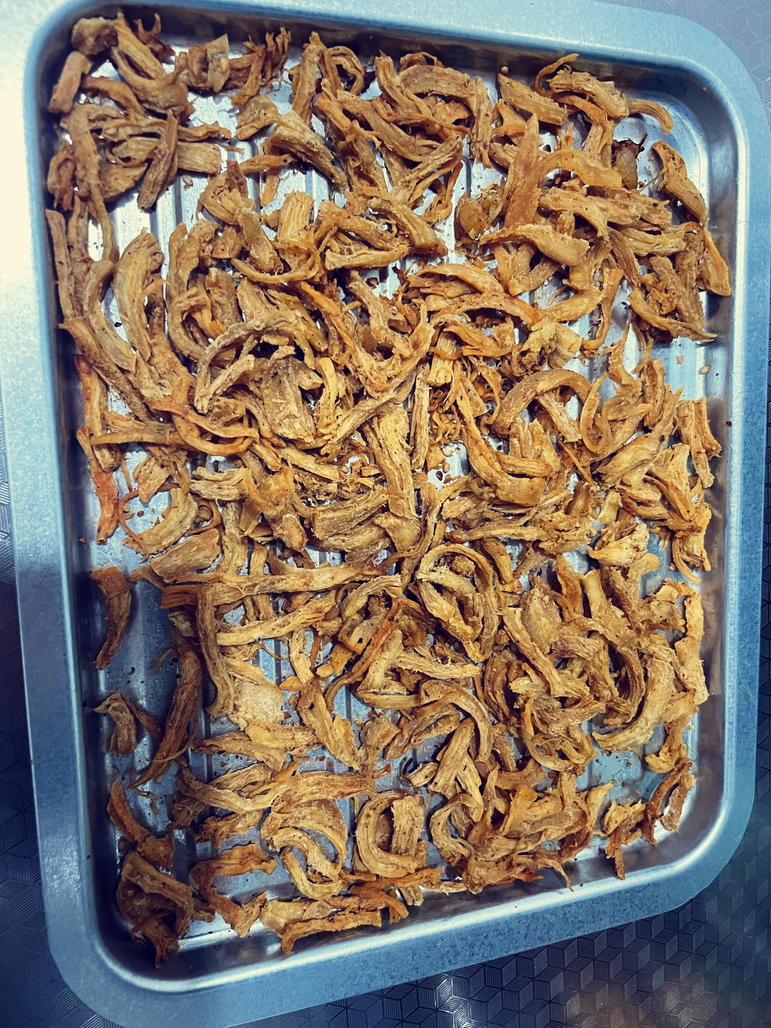 五香孜然烤鸡胸肉丝干（减肥零食）