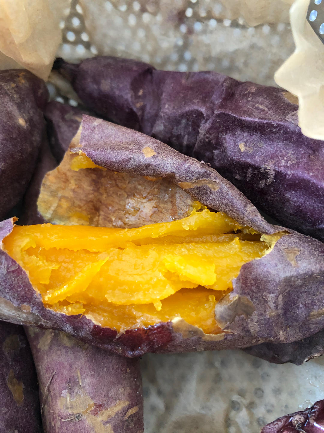 空气炸锅版烤红薯的做法