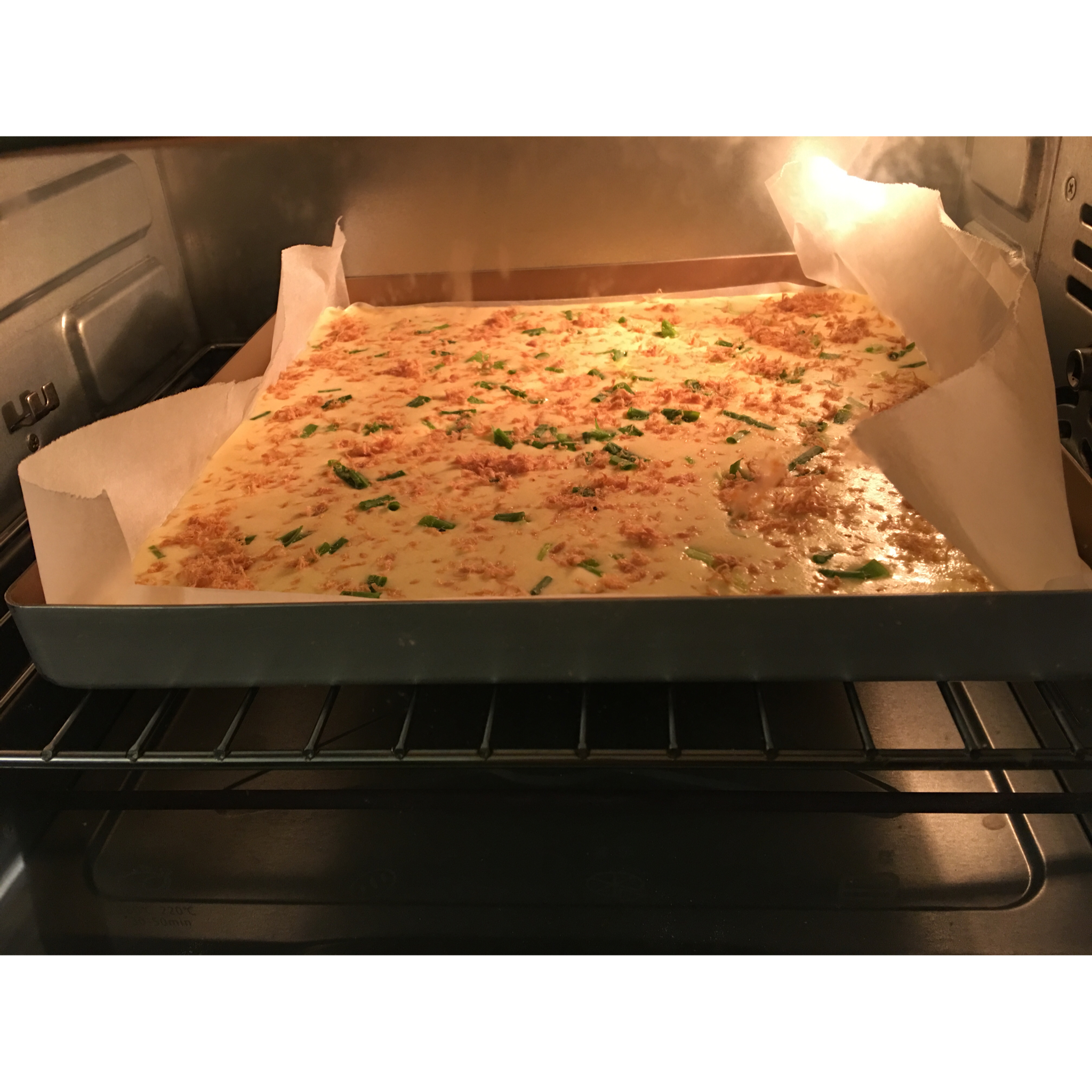 香葱肉松蛋糕卷