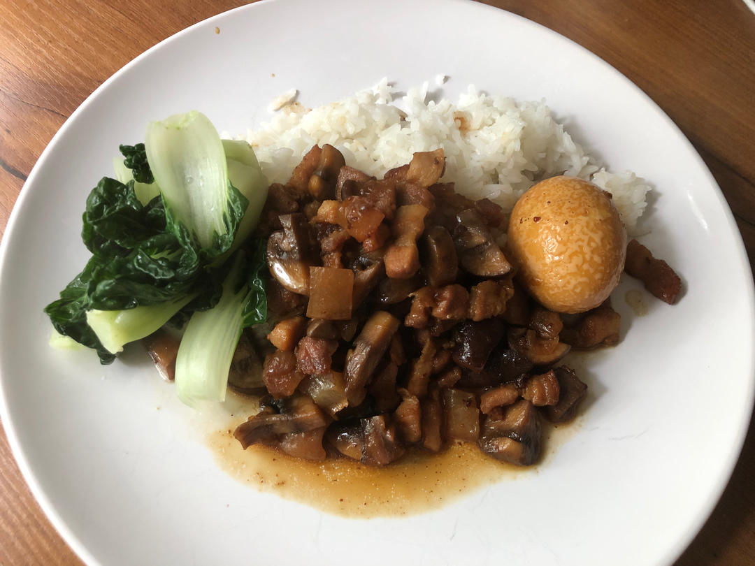 好吃到停不下来的卤肉饭