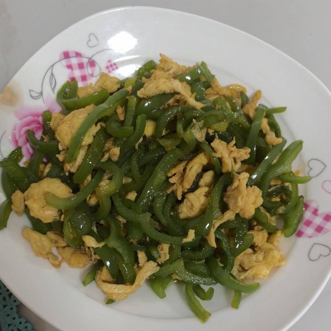 青椒炒蛋