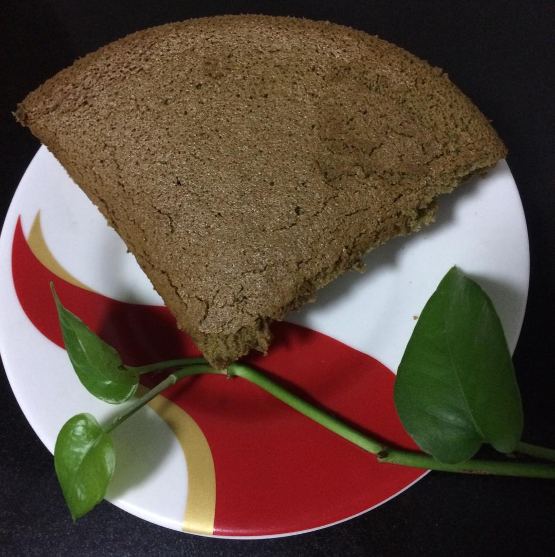 六寸抹茶戚风蛋糕
