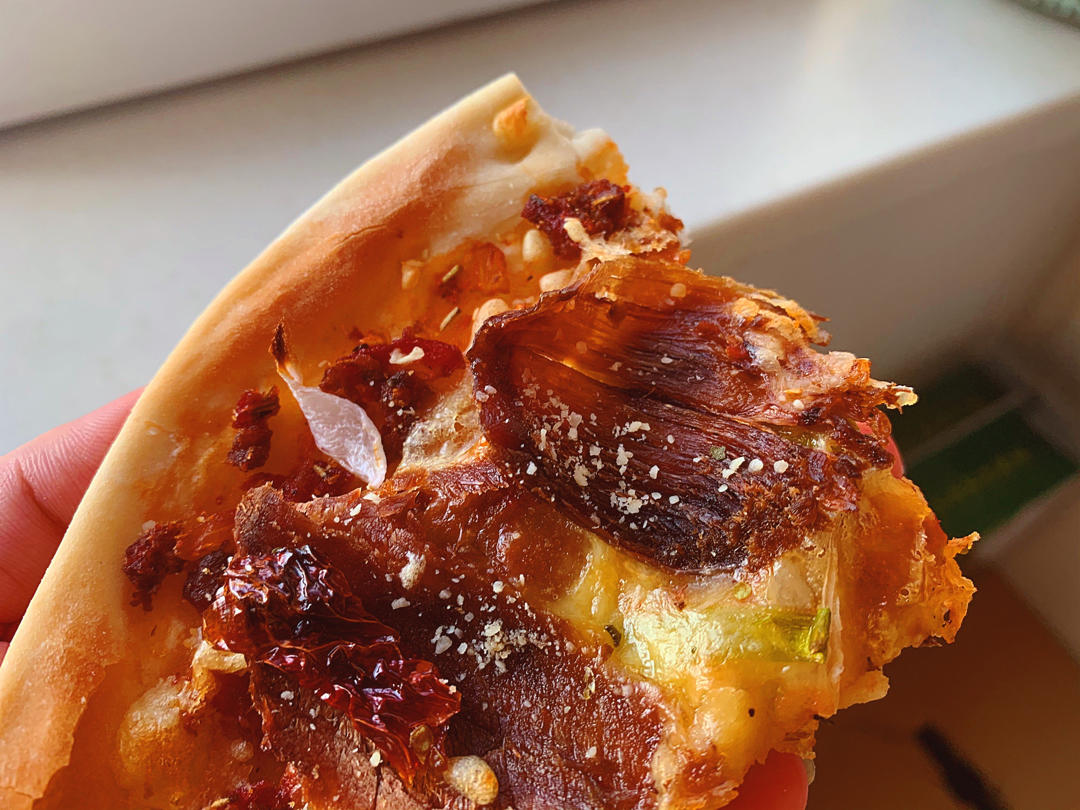 改良版必胜客牛肉披萨