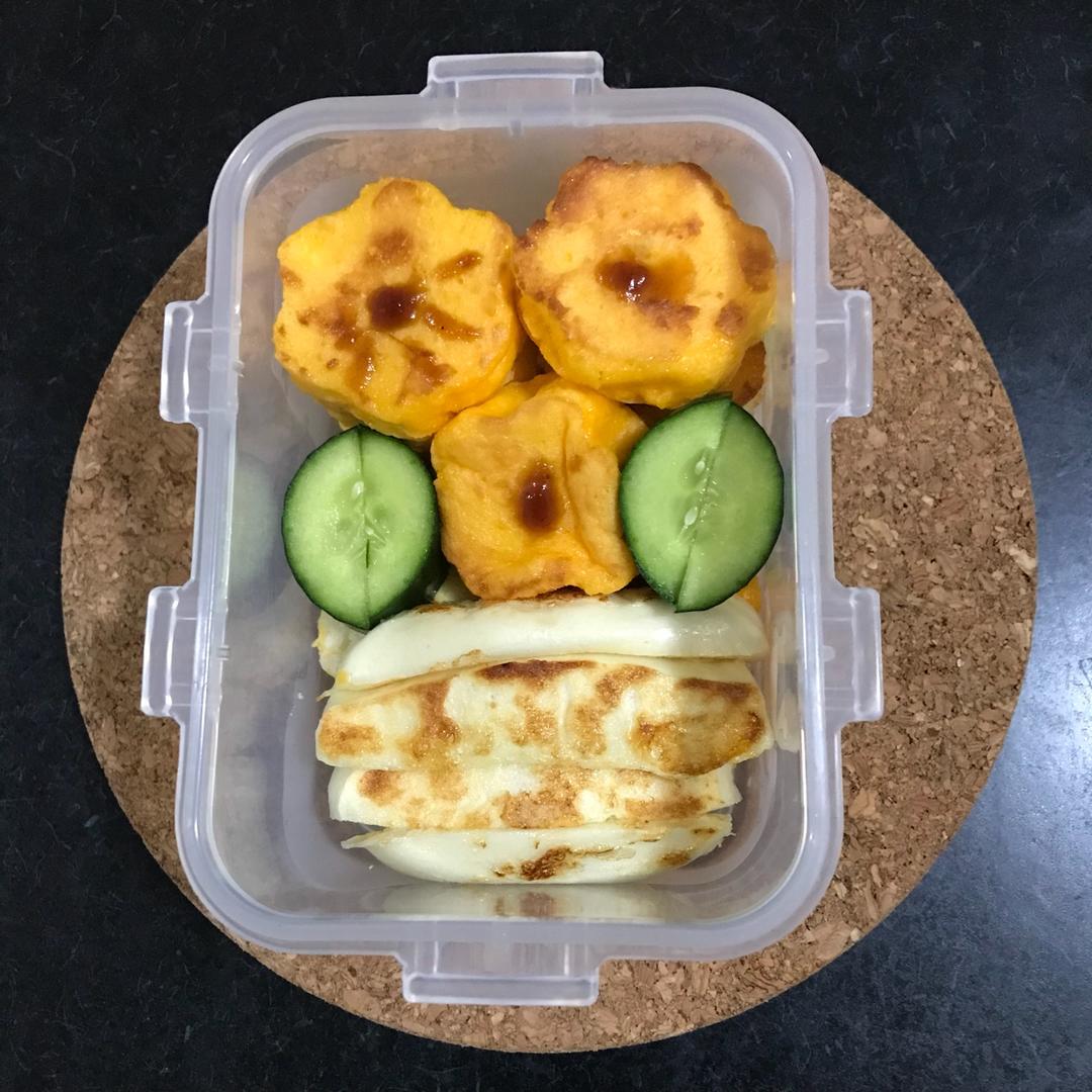 🍥馒头的春天（创意盘饰摆盘拼盘）