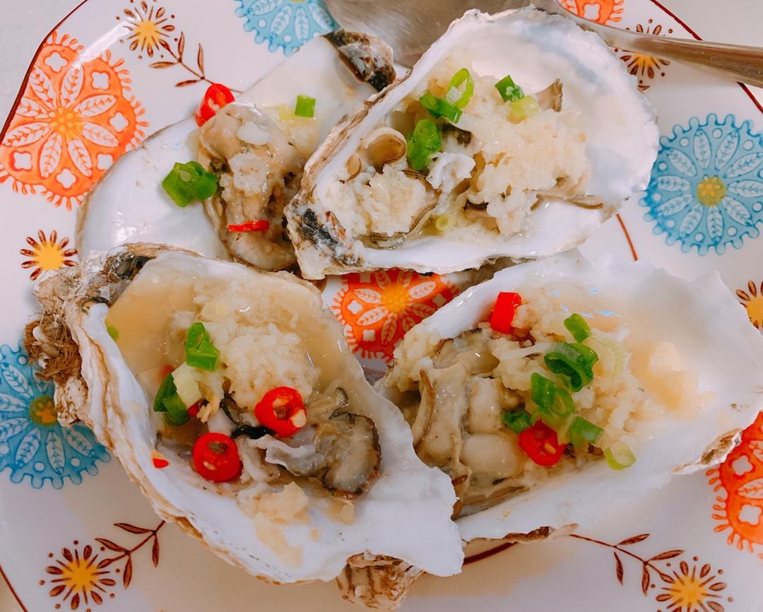 蒜蓉蒸生蚝
