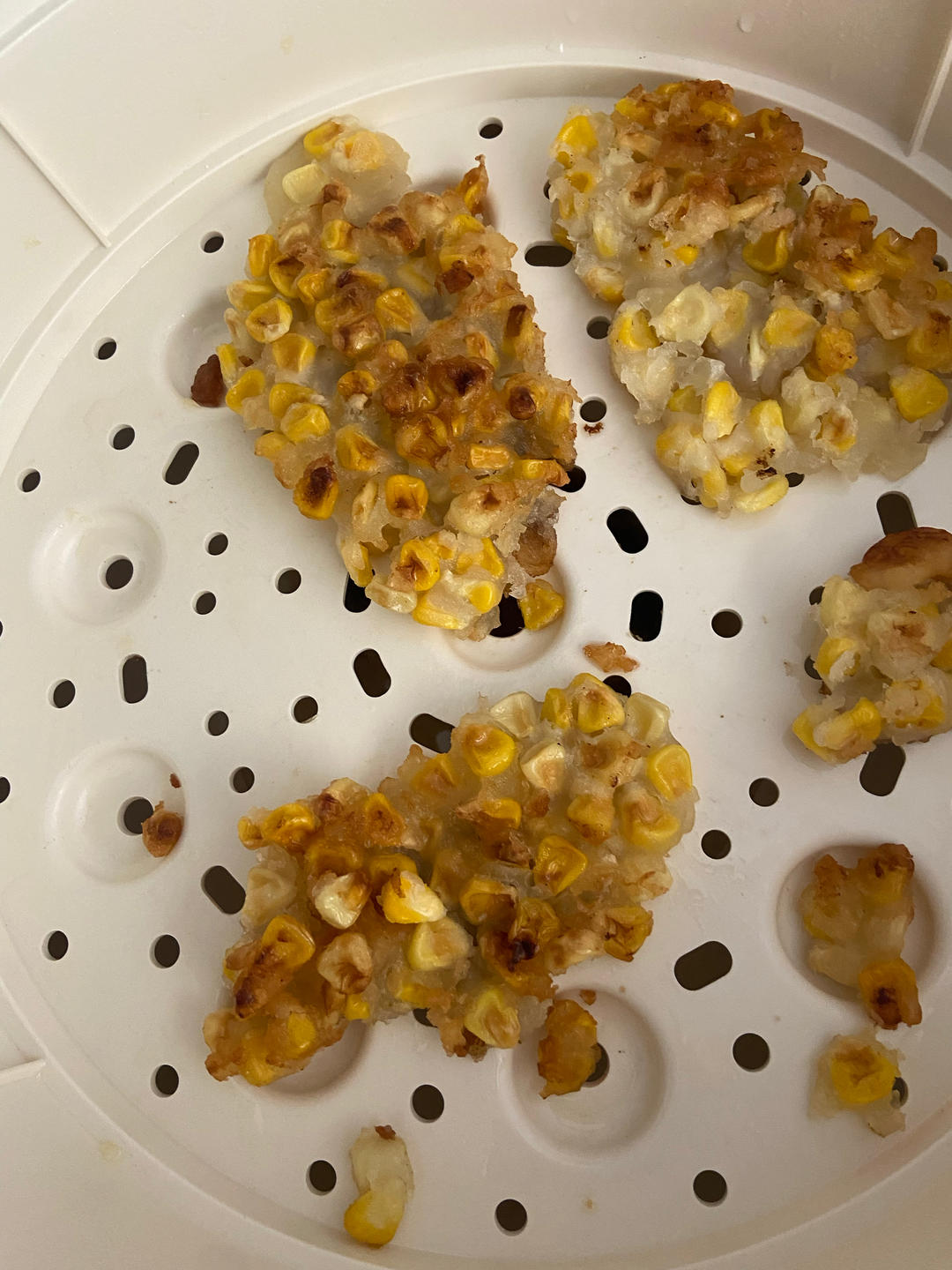 无敌好吃的奶香玉米烙，一次就成功！