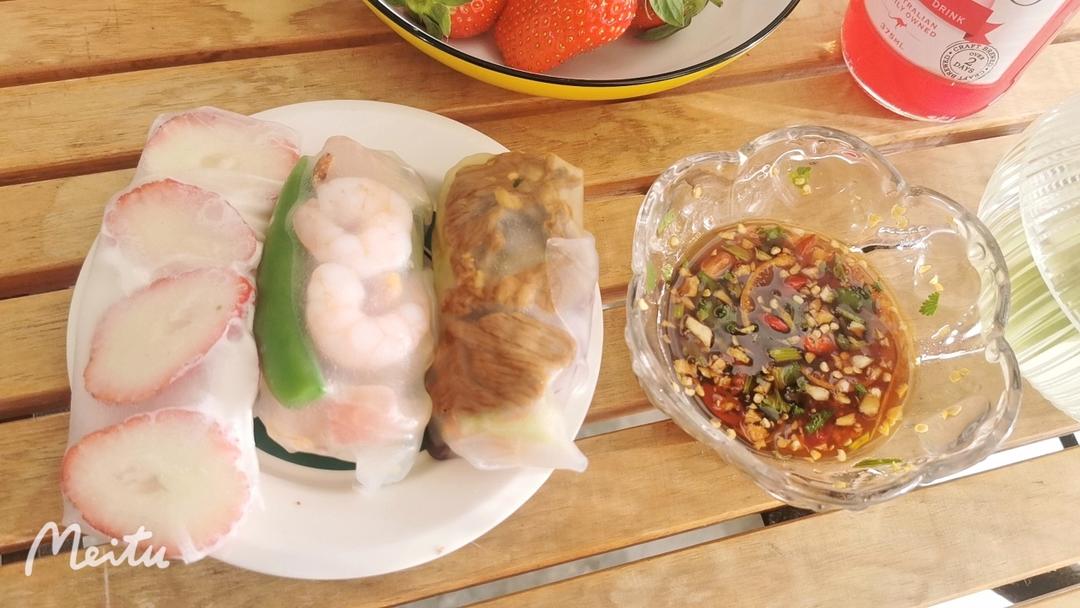 【外貌协会🌴】越南春卷（附蘸汁做法，超低热量！）