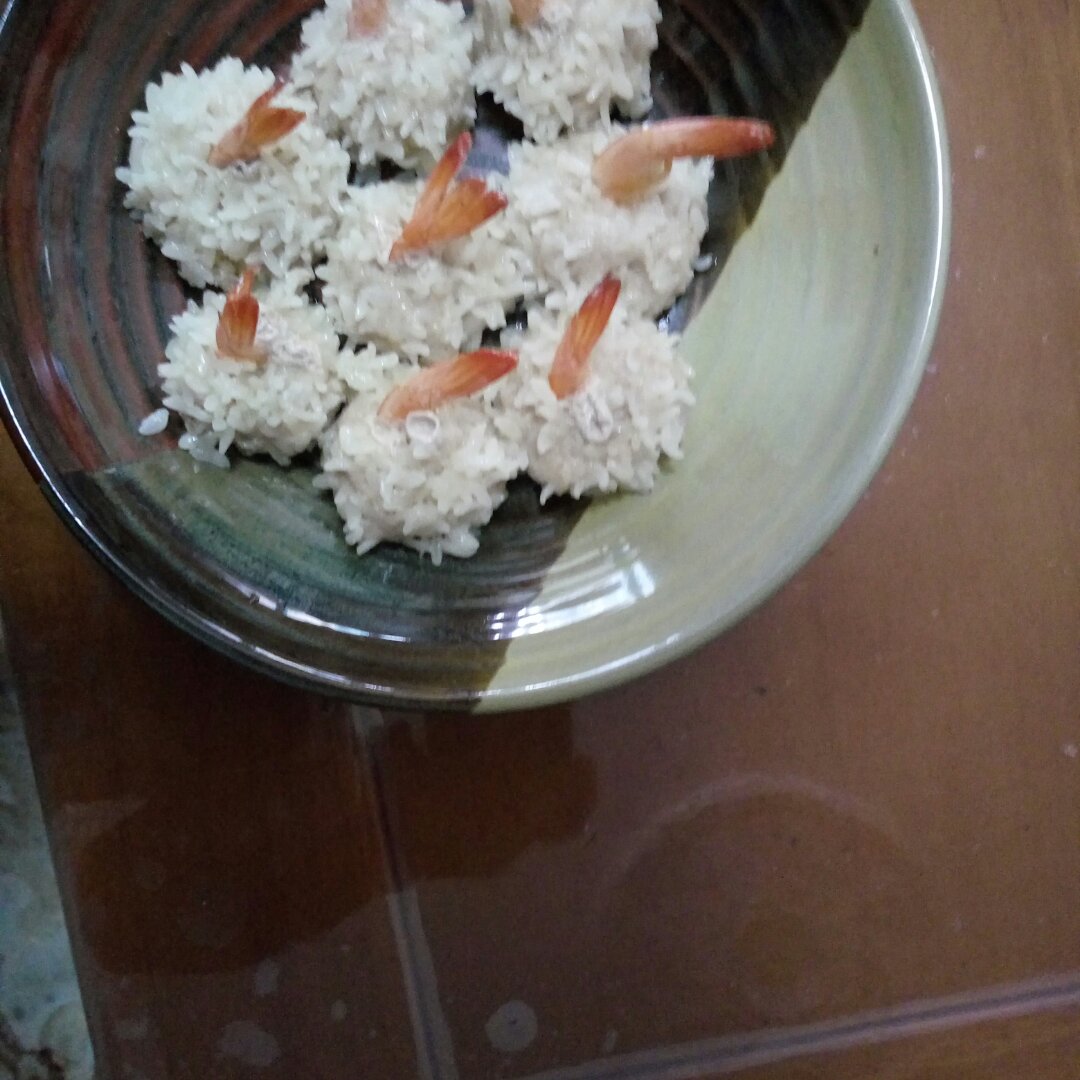鲜虾珍珠丸子