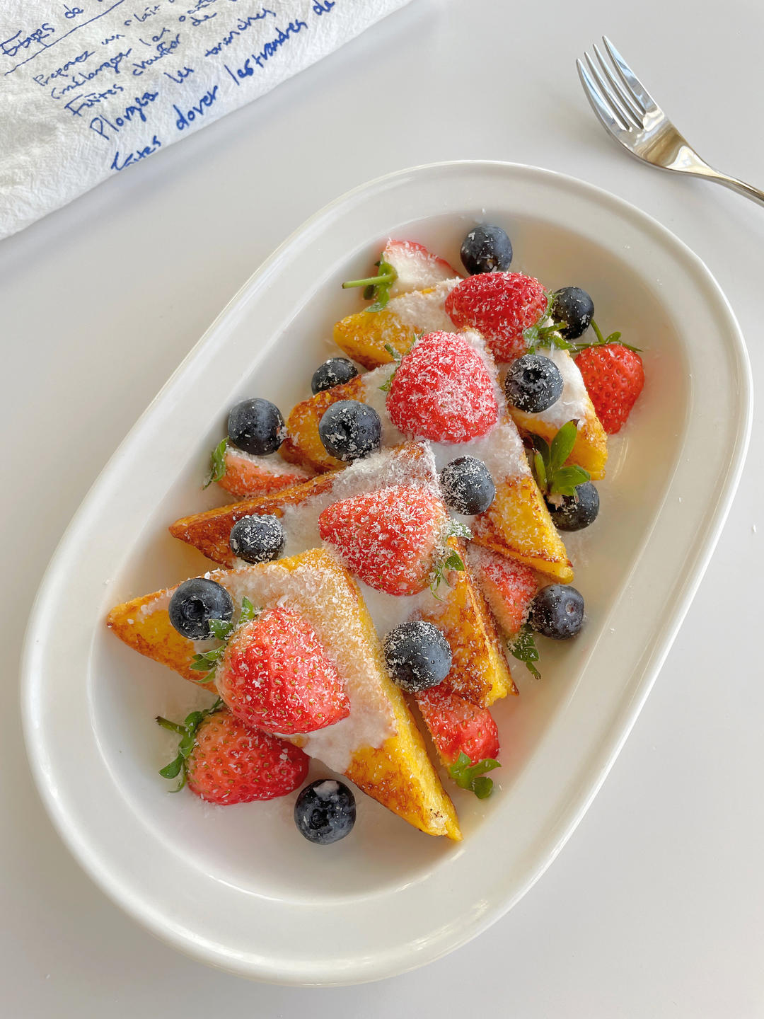 🎄高颜值氛围感早餐｜酸奶西多士