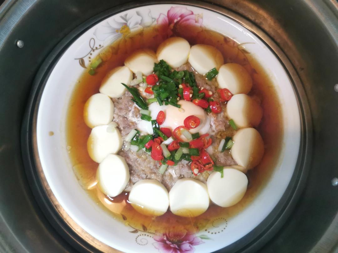 滑嫩的玉子豆腐肉沫羹
