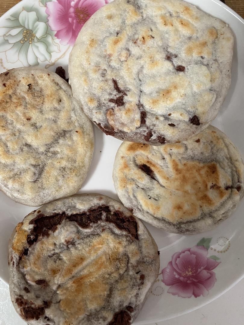 郭朱氏做的豆沙糯米糍