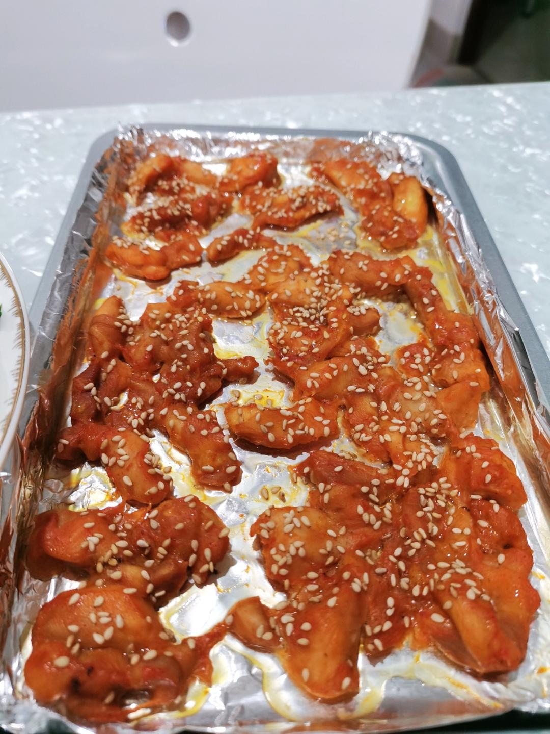 香烤鸡腿肉