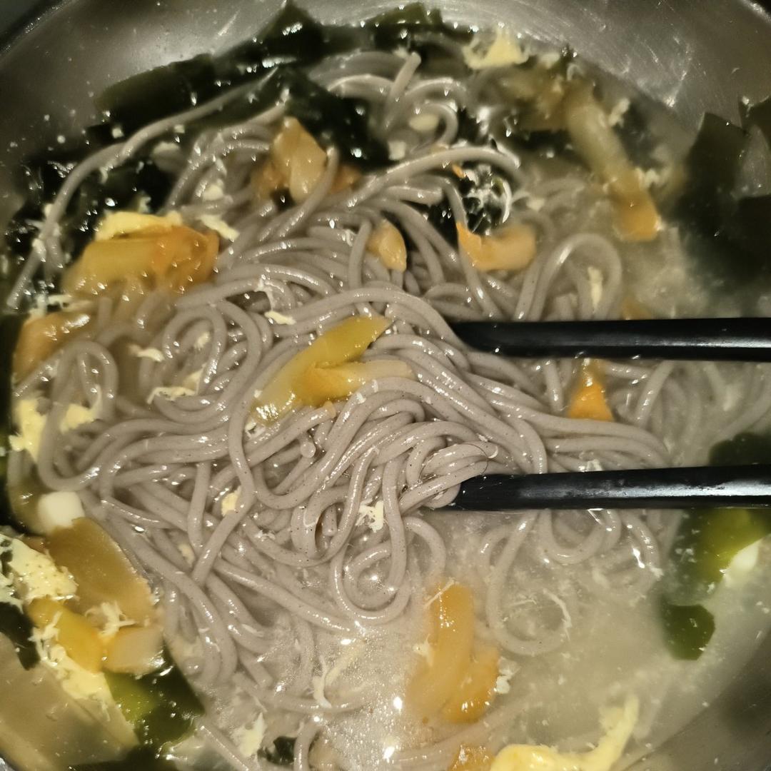 减脂期的掉秤神器！荞麦汤面