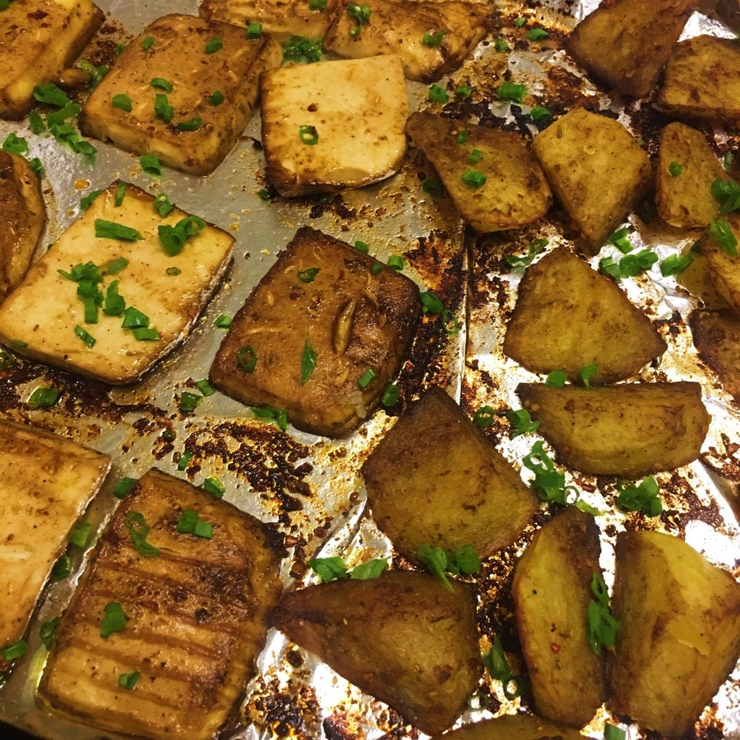 烤箱版的烤豆腐