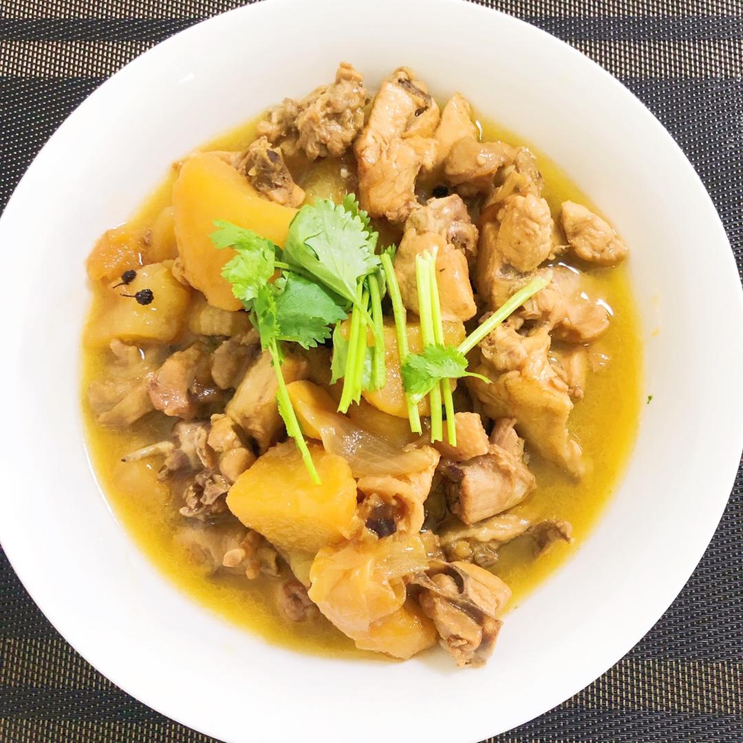 土豆炖鸡块