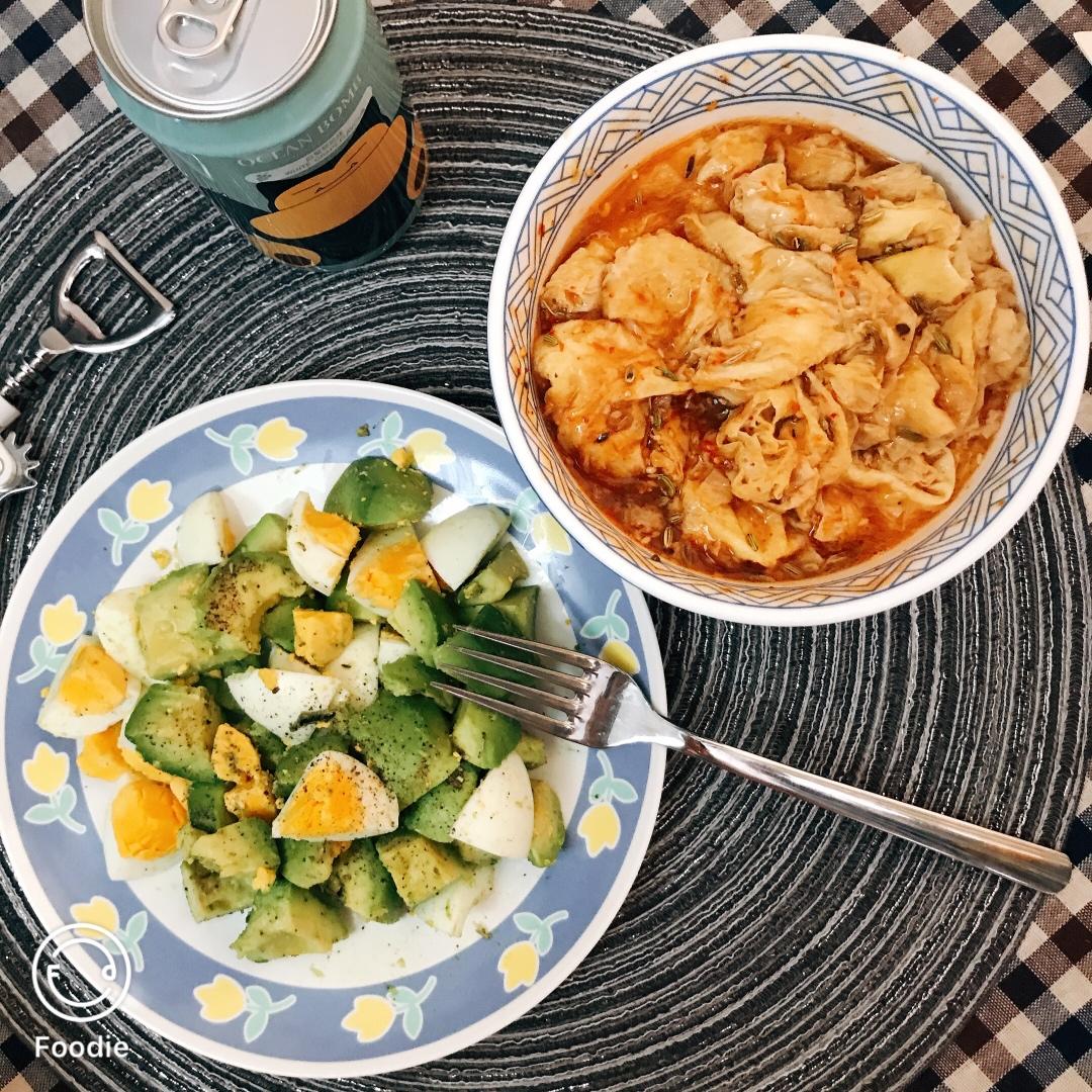 老式拌豆皮（小时候的味道）