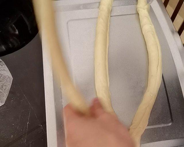 纯奶手撕吐司的做法 步骤1