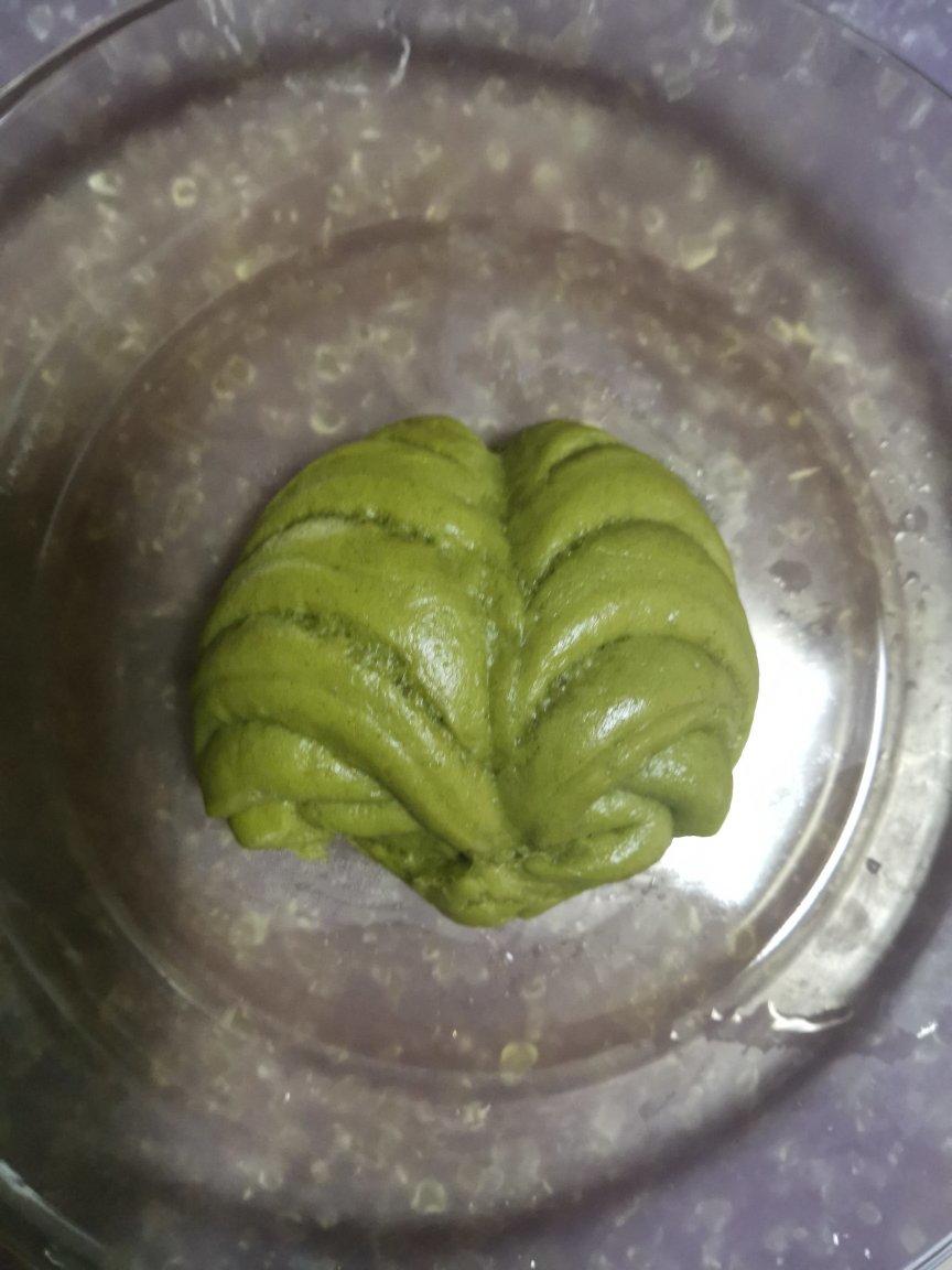 花式馒头---心形菠菜花卷，造型简单快手