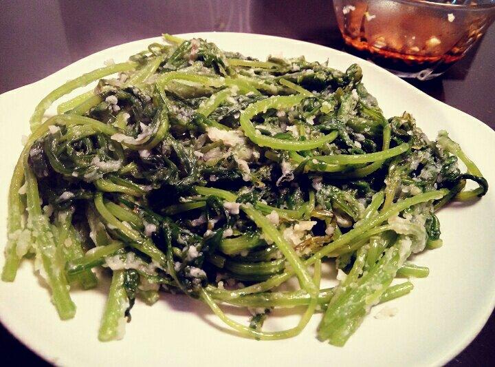 堂妈小厨—蒸茼蒿