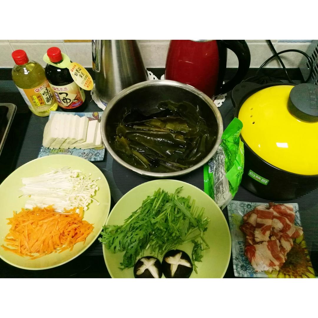 寿喜烧（日式牛肉锅）