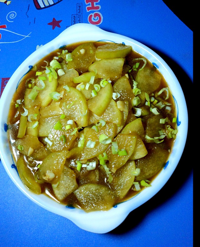 蚝油焖冬瓜