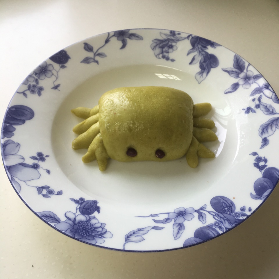 南瓜螃蟹馒头花样馒头