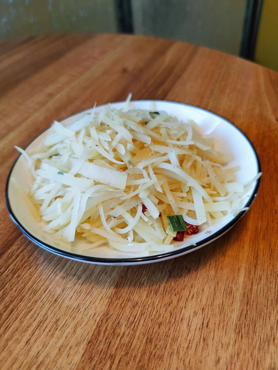 🎞️No.1🌶️酸辣土豆丝《不用厨刀！挑战100道“土豆”🥔》