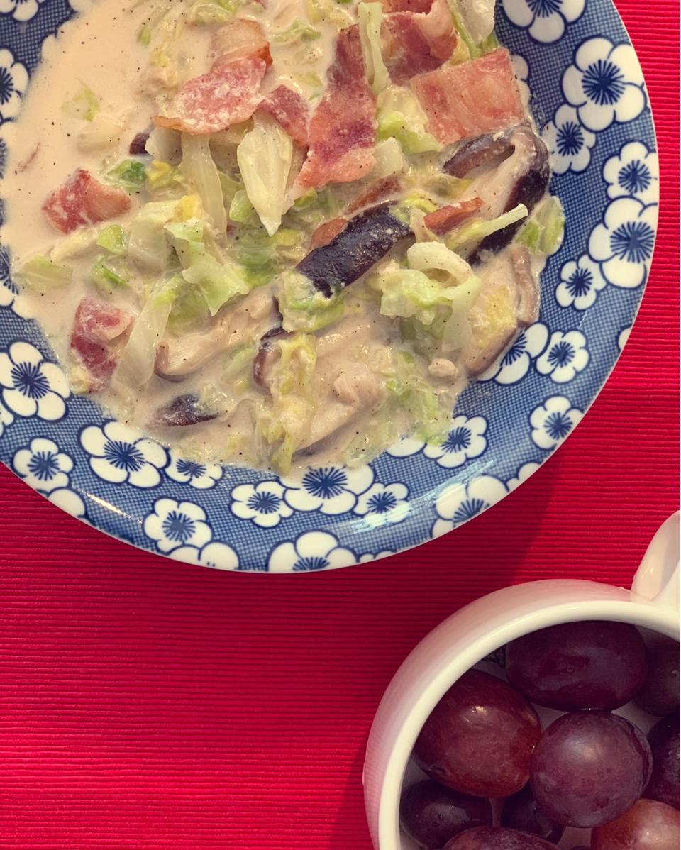 减脂餐 | 奶盐包菜