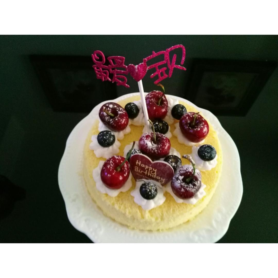 青井老师の酸奶戚风（后蛋法）