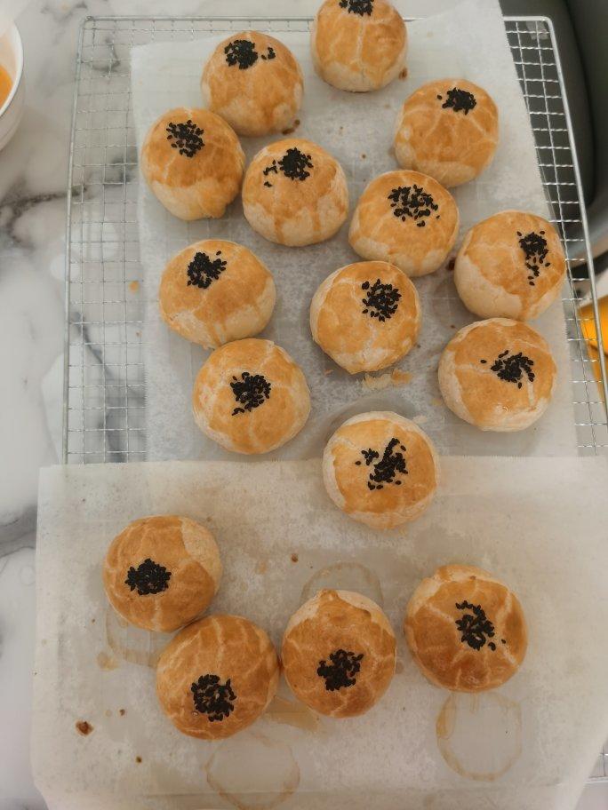 肉松麻薯蛋黄酥💕