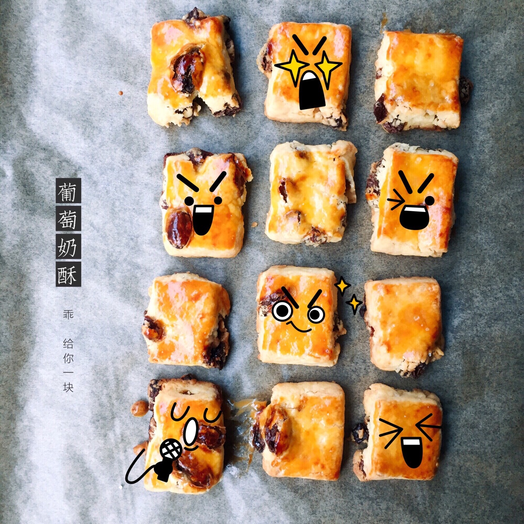 葡萄奶酥饼干