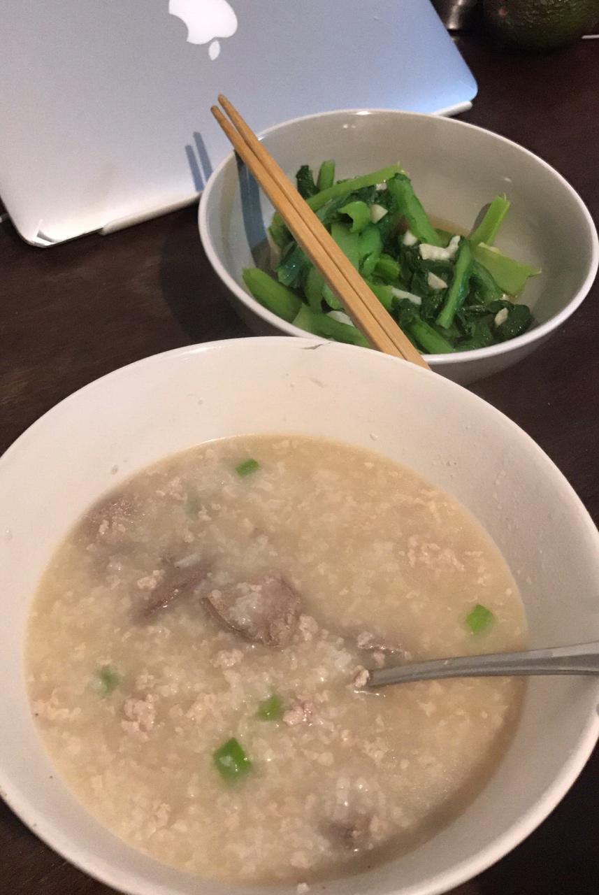生滚猪肝瘦肉粥