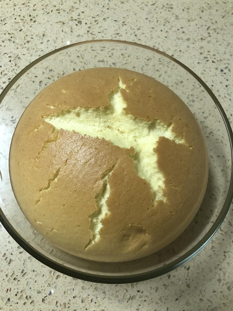 6寸戚风蛋糕（自用）