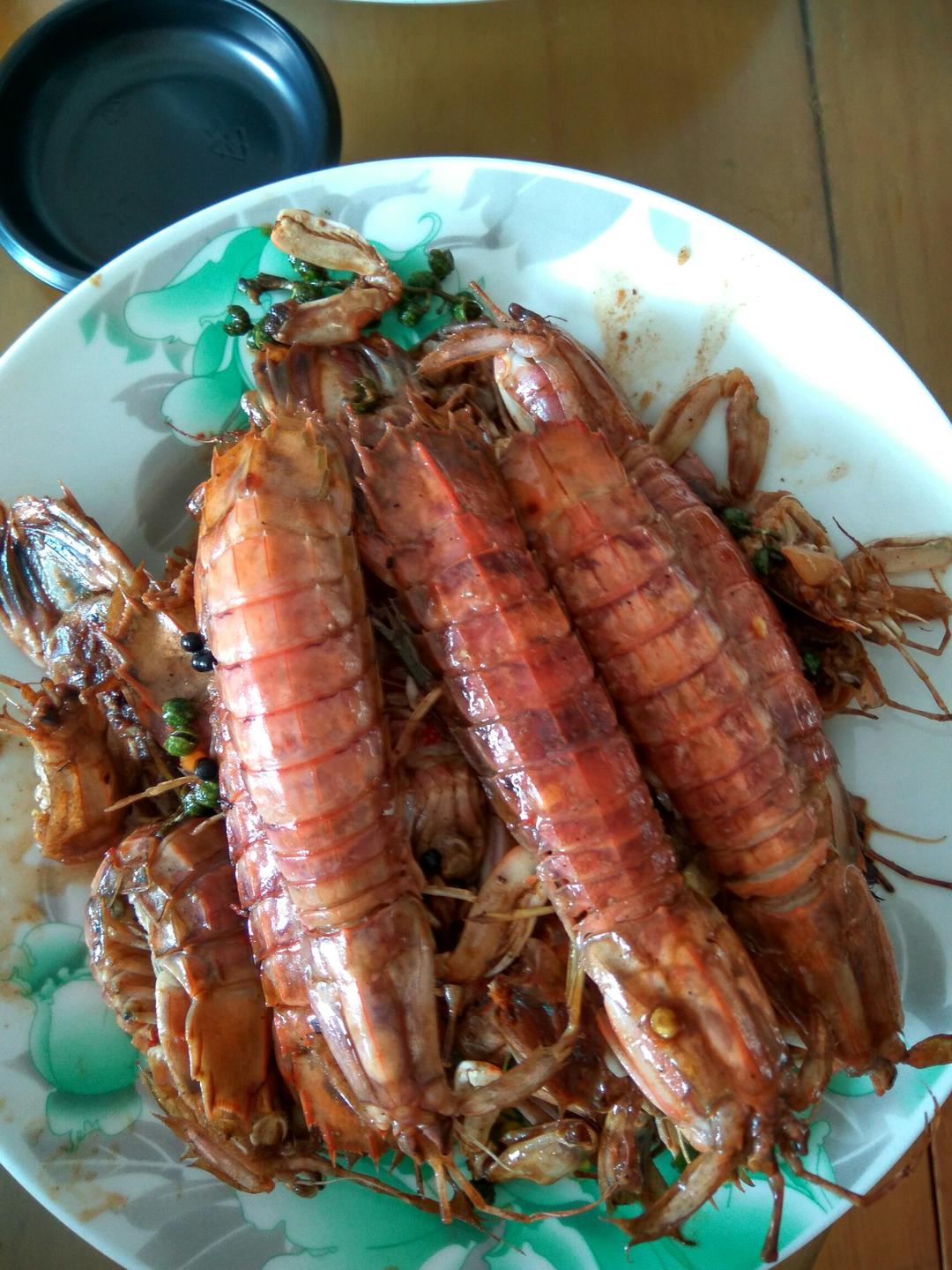 爆炒皮皮虾