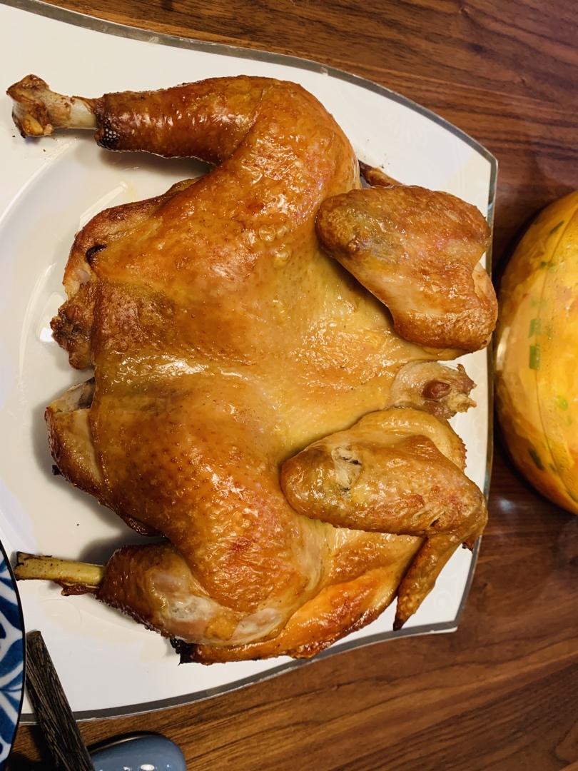 刘宝华中国平安做的烤箱版窑鸡