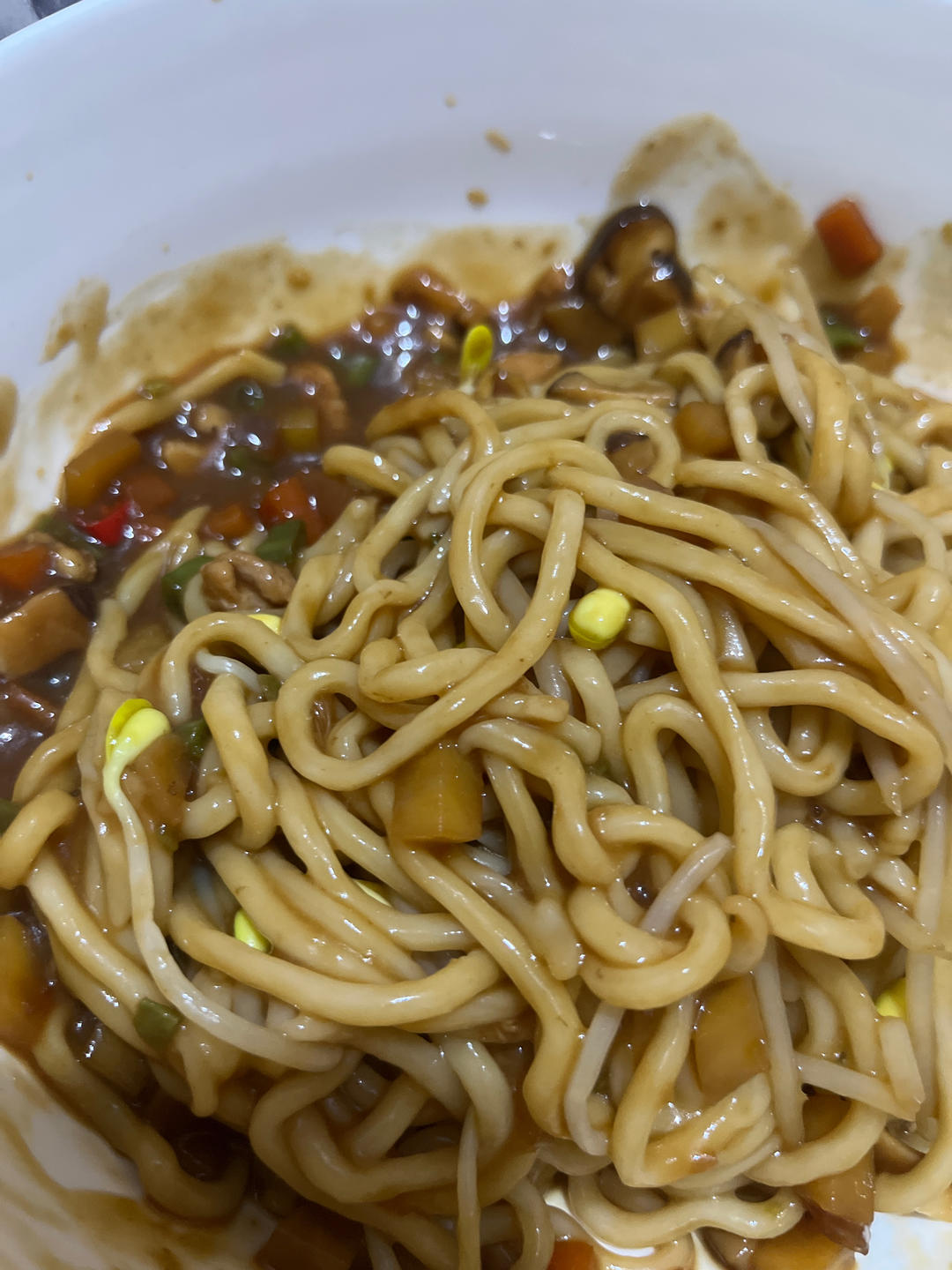家庭版炸酱面