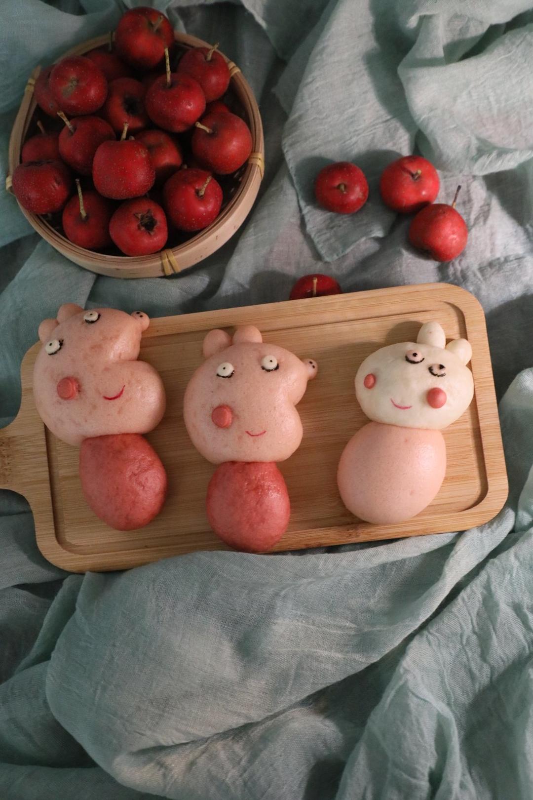 卡通馒头（小猪佩奇&小羊苏西）